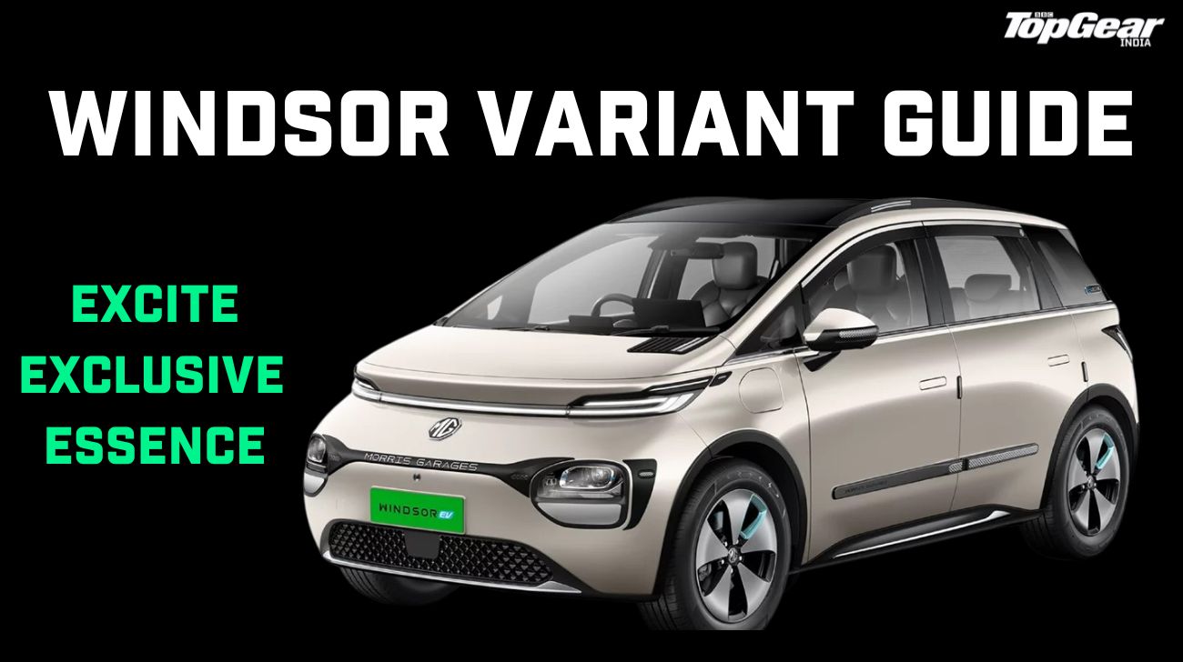 MG Windsor Battery Inclusive Variants Guide: Start at Rs 13.50 Lakh